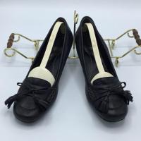 ราคา รองเท้าแฟชั่นหนังแท้สไตล์วินเทจ สินค้าญี่ปุ่นมือสอง (1260156780)