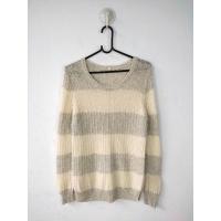 ราคา Muji เสื้อไหมพรมเทา-ครีม (23131906564)
