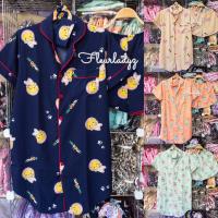 ราคา พร้อมส่งรวมลายชุดนอนกระโปรงแขนสั้น ผ้าไหมอิตาลี งานตัดร้าน (5861890300)