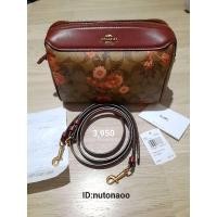ราคา coach หมอนไม่มีหูรุ่นใหม่ลาย c ดอกไม้สีน้ำตาล (19220042732)