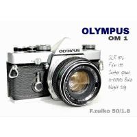 ราคา กล้องฟิล์ม SLR ยี่ห้อ Olympus OM-1+เลนส์ Olympus F.zuiko 50mm F1.8 portrait >>>Rare (19064915938)