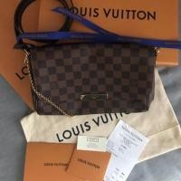 ราคา LOUIS VUITTON Favorite MM Damier (1894154597)