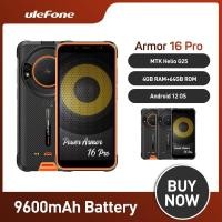 ราคา Ulefone Power Armor 16 Pro Global Rugged Waterproof Smartphone 2.4G/5G WiFi 9600mAh Android 12 NFC Rugged Phone (21359488277)