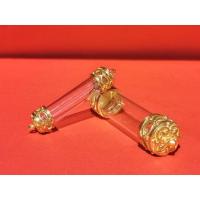 ราคา ปลอกใส่ตะกรุดทองเหลืองสีทอง sale 99 บาทจำนวนจำกัด (6972767932)