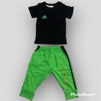 ราคา ชุดเซ็ท เสื้อยืด+กางเกงขาจั๊ม Adidas เด็ก 3-4 ขวบ (17094509898)