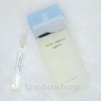 ราคา แบ่งขายน้ำหอมแท้ Dolce & Gabbana Light Blue for Women EDT น้ำหอมแท้ 100% (22756391770)