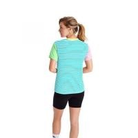 ราคา CHAMPION WOMEN - US เสื้อยืดแขนสั้นผู้หญิง-ไซส์ยุโรป CAMPUS RINGER TEE W5677-4H7 (9986458437)