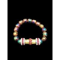 ราคา สร้อยข้อมือเหล็กไหล7สี ตะกรุดเม็ดพระธาตุลงรักปิดทอง สมเด็จพุฒาจารย์โต (11039359366)