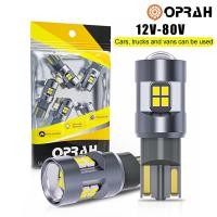 ราคา ((2 ชิ้น) หลอดไฟเลี้ยว LED 12v-80v T10 2016 16SMD อุปกรณ์เสริม สําหรับติดหลังคารถยนต์ รถจักรยานยนต์ (20974728633)