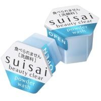 ราคา ใหม่ ของแท้ แบ่งขาย suisai beauty clear powder wash ผงล้างหน้า (14303090232)