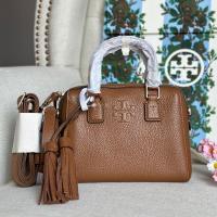ราคา Tory Burch Thea Pebbled Leather Mini Satchel Crossbody Style No. 87899 (23468090003)