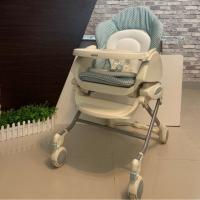 ราคา เก้าอี้ไฮแชร์ ยี่ห้อ Aprica รุ่น Piatta สีฟ้าลายจุด (3608680948)