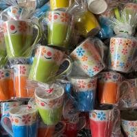 ราคา ‼️‼️พร้อมส่ง‼️‼️ แก้วมัคเซรามิค แก้วน้ำ คละลาย คละสี คละแบบได้ (14404727210)