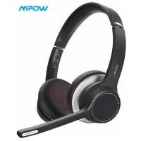 ราคา Mpow HC5 ชุดหูฟังบลูทูธV5.0 +ไมโครโฟน ตัดเสียงรบกวน PC Notebook มือถือ ใช้ประชุม Microsoft team , Zoom, work from home (6644505059)