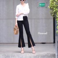 ราคา กางเกงขาม้า ผ่าหน้า ส่งฟรี!!! (1827956478)