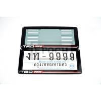 ราคา กรอบป้ายทะเบียน สแตนเลส มาตราฐาน ราคาถูก ลาย TRD SPORTIVO (4562049228)