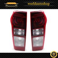ราคา เสื้อไฟท้าย LED เลนส์แดงเข้ม เบ้าดำ ข้างซ้าย+ขวา Lh+Rh 1ชิ้น เทียม Isuzu D-max X-Series V-Cross ปี2018 - 2020 (9613859100)