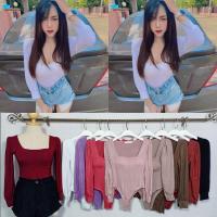 ราคา บอดี้สูทแขนพองคอเหลี่ยม (6350995184)