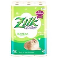 ราคา Zilk-กระดาษทิชชู่ กระดาษชำระ 24 ม้วน/1แพค (6020563141)