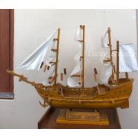 ราคา เรือสำเภาไม้สักทอง เรือมงคลเสริมฮวงจุ้ย งานแฮนด์เมด ของขวัญให้ผู้ใหญ่ ของขวัญขึ้นบ้านใหม่ ของฝาก ของตั้งโชว์ในบ้าน (18289885214)