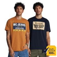 ราคา Mc Jeans เสื้อยืดแขนสั้นผู้ชาย คอกลม 2 รุ่น MTTZ46 (17083619043)