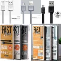 ราคา ☒REMAX สายชาร์จ RC-129m/RC-129i สำหรับ Android/iPhone USB (1M,แบน) (9593442479)