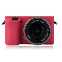 ราคา Soft Silicone Camera Case Bag Cover Skin For Sony ILCE-6000 A6000 A6300 (Rose)#0883 (2611185432)