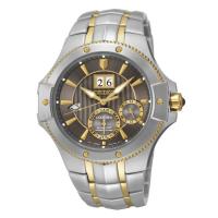 ราคา Seiko นาฬิกาข้อมือผู้ชาย SNP108P1 Analog Display Japanese Quartz Two Tone Watch (578584239)