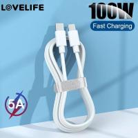 ราคา สายชาร์จเร็ว 100W PD USB C เป็น USB Type C PD USB-C Type C สําหรับ Xiaomi Mi Note 10 Samsung S21 Huawei Macbook Ipad 1 ชิ้น (16597396988)