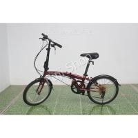 ราคา จักรยานพับได้ญี่ปุ่น - ล้อ 20 นิ้ว - มีเกียร์ - Dahon SUV 06 - สีแดง [จักรยานมือสอง] (21663394606)