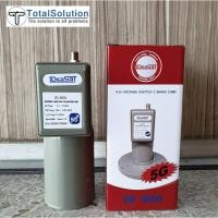 ราคา หัวรับสัญญาณ LNB IDEASAT ID-800 (5G) 1 ขั้ว กันสัญญาณรบกวน จานดาวเทียม C Band ป้องกันคลื่น 5G รบกวนสัญญาณทีวีดาวเทียม (7556039753)