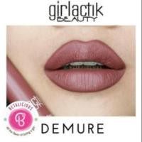 ราคา Girlactik matte lip paint สี Demure (669019522)