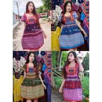 ราคา ชุดพื้นเมือง ทรงเกาหลี ผ้าฝ้ายพิมพ์ลาย (6347521362)