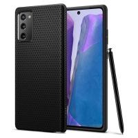 ราคา Spigen เคส Note20 / Note20 Ultra Liquid Air เคสซิลิโคน, เคสบาง, เคสกันกระแทก - Black (7677362334)