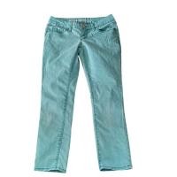 ราคา กางเกงยีนส์cropสีเขียวMOSSIMO (9058404239)