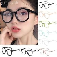 ราคา กรอบแว่นตา ป้องกันรังสี กันแสงสีฟ้า ทรงกลม ขนาดใหญ่ แว่นตากรอบทรงกลมสไตล์วินเทจ Unisex (10116615406)
