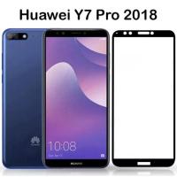 ราคา ฟิล์มกระจกนิรภัยเต็มจอ For Huawei Y7Pro 2018 ฟิล์มกระจกเต็มจอ ฟิล์มกันกระแทก HUAWEI Y7PRO (3663658331)