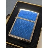 ราคา Zippo น้ำเงินลายหยัก แท้100% (17994061544)