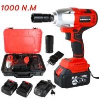 ราคา NARITA บล็อกแบตไร้สาย 399V BRUSHLESS ไร้แปรงถ่าน แบต 2 ก้อน แบตใหญ่ บล็อกลม บล็อกไฟฟ้า บล็อกไร้สาย รุ่น งานหนัก 1000 N. (23716178857)