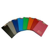 ราคา คลิปบอร์ดปกหนังเทียม PVC F4 แบบมีฝาปิด คละสี (5663960729)