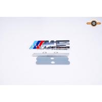 ราคา BMW M5 E90 E91 E92โลโก้ติดรถยนต์ BMW M5 ///สีเงินสำหรับกระจังหน้ารถยนต์ (7039847214)