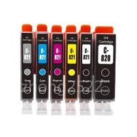 ราคา [สต็อกประเทศไทย]5 Pack PGI-820 821 Ink Cartridge for CanonPIXMA iP3680 iP4680 iP4760 MP545 MP558 MP568 MP628 MP638 (3005936469)