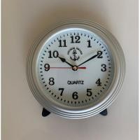 ราคา นาฬิกาแขวนตราสมอ Anchor Brand No.09 นาฬิกาตั้งโต๊ะ สีเงิน ขนาด 7.5 นิ้ว (5539439204)