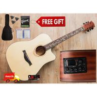 ราคา (ส่งทุกวัน) Amari AM-419C EQ กีต้าร์โปร่ง กีตาร์โปร่งไฟฟ้า 41นิ้ว กีต้าร์โปร่งไฟฟ้า EQ สีไม้ด้าน Amari 419 คอดอกไม้ (7739418648)