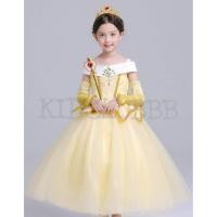 ราคา ชุดกระโปรงเด็ก ชุดเจ้าหญิง ชุดเจ้าหญิงเบลล์ ชุดสีเหลือง เจ้าหญิงเบลล์ (3433532041)