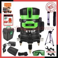 ราคา ETOP ระดับน้ำเลเซอร์ 5 เส้น 360 องศา รุ่น XH-5148 (แสงสีเขียว) (22170741040)