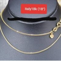 ราคา สร้อยอิตาลี 18k 2กษัตริย์ แท้ 100% (6932580933)
