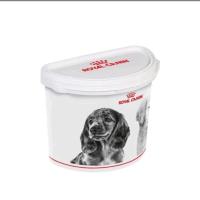 ราคา Royal canin ถังใส่อาหารสัตว์สีขาว ครึ่งวงกลม ขนาดบรรจุ 4 กก (20228353220)