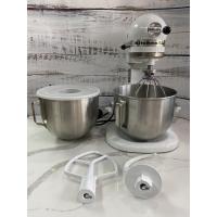 ราคา เครื่องผสมอาหาร มือสอง KitchenAid Heavy duty 2 โถ สีขาว white 4.8 L ***มีฝาครอบพลาสติก สภาพ 90% (8517615526)