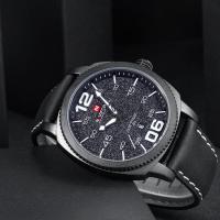 ราคา รับประกัน 1 ปี สินค้าพร้อมกล่อง กันน้ำได้ นาฬิกา naviforce แท้ รุ่นNF9127-BWB สายหนังสีดำ ของแท้100% (864415141)